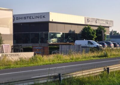 Een van de eerste zonweringsprojecten van VS Sunsystems uit 2014